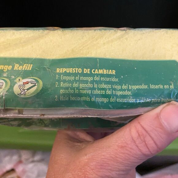 Libman Nitty Gritty 10" Sponge Roller Mop Refill #02011 NEW FACTORY SEALED - Picture 10 of 10